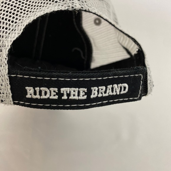 Weaver Leather black Embellished Embroidered Floral Cap Adjustable Cap America - Picture 6 of 8